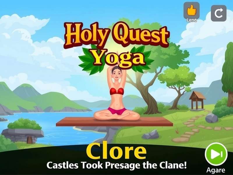Holy Quest Yoga Game Screenshot